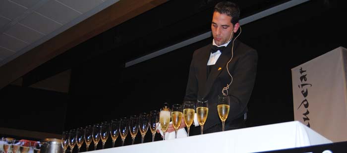 El ganador, Rafael Reyes, durante una prueba